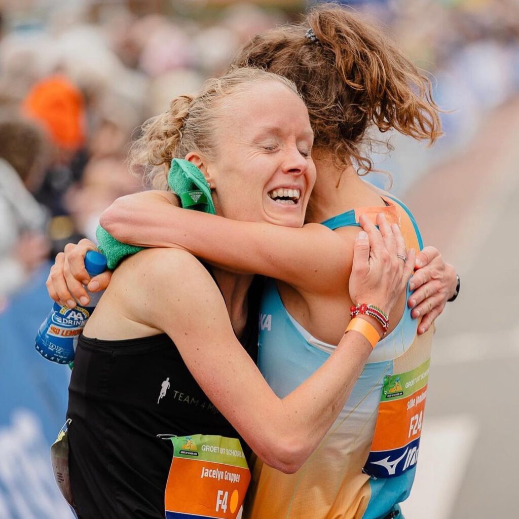 NK 10km zilver en brons voor mij en Jacelyn Gruppen 