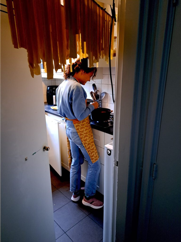 Silke Jonkman pasta koken